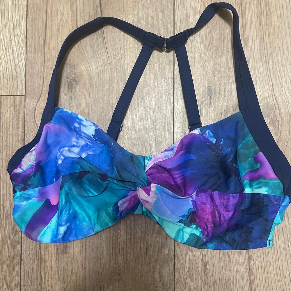 Title Nine Multicolor Bikini Top